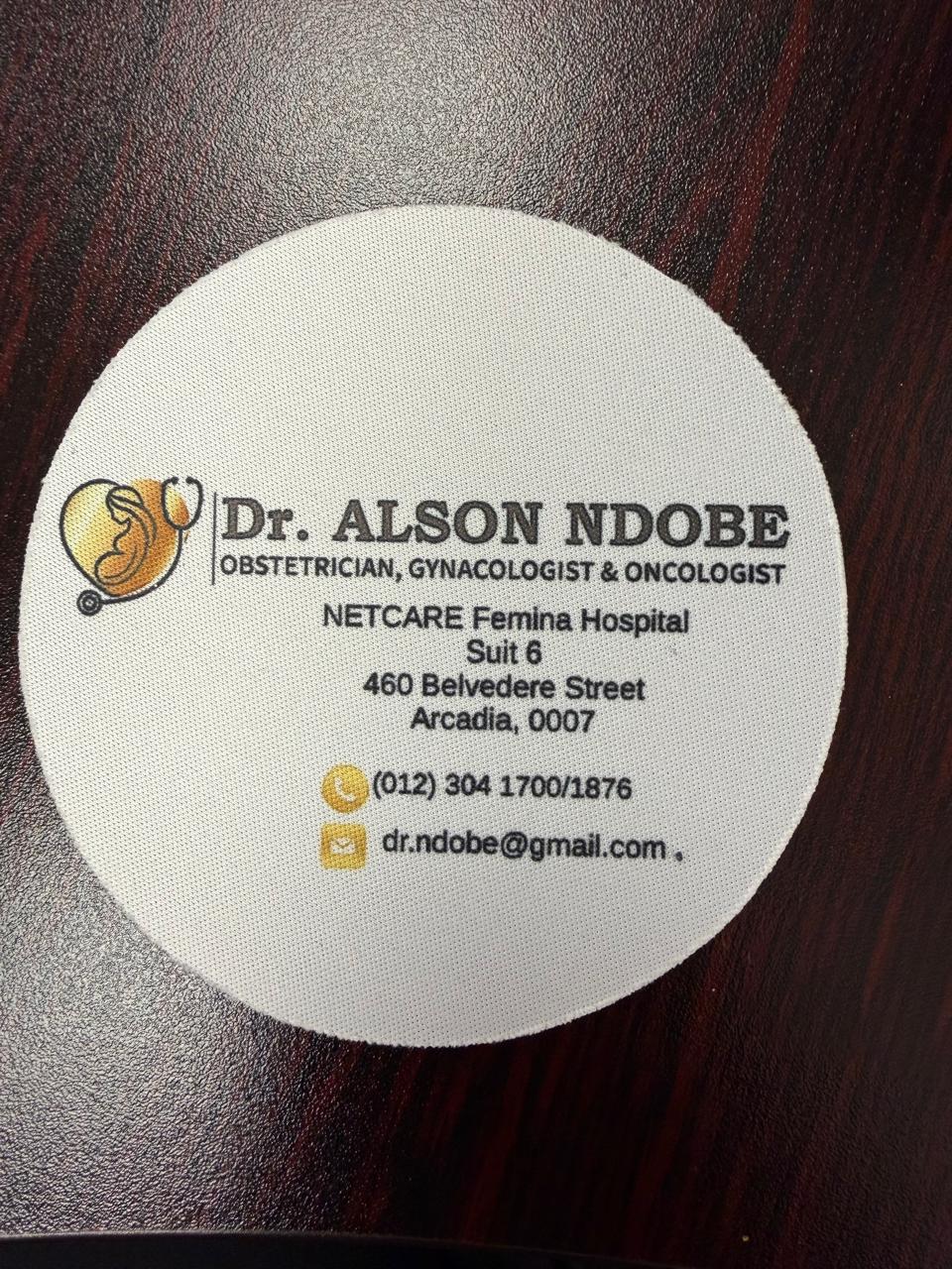 Dr. Alson Ndobe logo